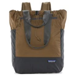 Patagonia Ultralight Black Hole Tote Pack Coriander Brown