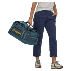 Patagonia Black Hole Duffel 40L Abalone Blue W/Ink Black -Angelbedarf Geschäft 49338 ABIN ALL 3