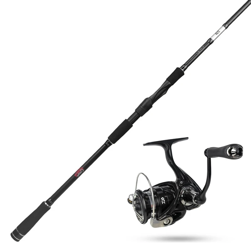 Daiwa TD Pitch Black/Ninja Hecht Combo