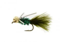 Big Eyes With Legs Olive/Green